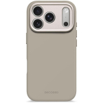 Decoded Silicone Backcover Apple iPhone 17 Pro Soft Taupe mobile phone case 16 cm (6.3") Cover