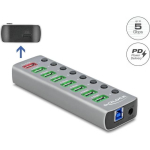 USB-jaotur Delock 1x USB-C + 8x USB-A 3.2 Gen1 (63264)