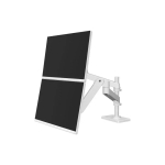 ERGOTRON LX PRO ARM DUAL DISPLAY STACKING white