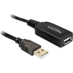 USB-kaabel Delock USB-A - microUSB 20 m Black (82690)