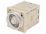 Timer | 0,05s&divide;300h | SPDT | 250VAC/5A | 100&divide;240VAC | 100&divide;125VDC | octal