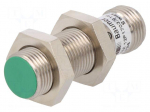Sensor: inductive | Output conf: PNP / NO | 0&divide;4mm | 10&divide;30VDC | M12