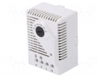 Sensor: thermostat | Contacts: SPDT | 10A | 250VAC | IP20 | Mounting: DIN
