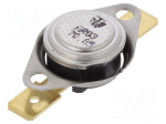 Sensor: thermostat | Output conf: SPST-NC | 70&deg;C | 16A | 250VAC | &plusmn;5&deg;C