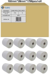 G&G 12x kleebisrullid, sobivad Zebra 800264-155