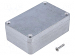 Enclosure: multipurpose | X: 64mm | Y: 98mm | Z: 34mm | 1550Z | aluminium