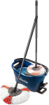Vileda mop set Turbo Easy Wring & Clean Box, floor wiper (blue/black, incl. Power centrifuge and foot pedal)