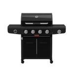 Barbecook Gas Barbecue Siesta 412 Graphite, 132 x 56 x 118 cm | BC-GAS-2073