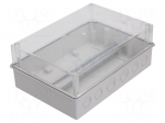 Enclosure: junction box | X: 214mm | Y: 303mm | Z: 123mm | ABS | IP55