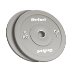 T&ouml;&ouml;riistad ja m&otilde;&otilde;teseadmed // Uued tooted t&ouml;&ouml;riistade, tarvikute kategoorias // Obciążenie olimpijskie gumowane BUMPER, seria BEAST, zestaw 2x5kg, otw&oacute;r 51 mm, REBEL ACTIVE