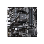 GIGABYTE B550M K WIFI6E Motherboard - AMD Ryzen 5000 CPUs, up to 4733MHz DDR4, 1xPCIe 4.0 + 1xPCIe 3.0 M.2, WIFI 6E, 1GbE LAN, USB 3.2 Gen 1