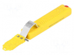 Stripping tool | Wire: round | &Oslash;cable: 8&divide;28mm | Tool length: 177mm