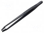 Tweezers | non-magnetic,high rigidity | Tip width: 7.7mm | ESD