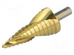 Drill bit | for thin tinware | &Oslash;: 6&divide;32mm | HSS | Steps: 14
