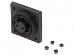 Connector: circular | socket | female | PIN: 2 | Buccaneer Standard