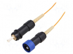 Connector: fiber optic | patchcord | PIN: 1 | bayonet | Buccaneer 4000
