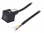 Connector: valve connector | plug | form A | 18mm | female | PIN: 4 | mPm