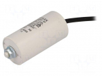 Capacitor: motors, run | 20uF | 450V | &Oslash;40x78mm | -25&divide;70&deg;C | &plusmn;10% | V: 4