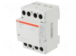 Contactor: 2-pole installation | NO x2 | 24VAC | 24VDC | 63A | DIN | ESB