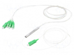 Transition: splitter | both sides,SC/APC | 1.5m | Wire dia: 0.9mm