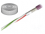 Wire: data transmission | chainflex&reg; CF898 | 2x0,5mm2 | PUR | violet