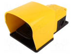Switch: foot | Stabl.pos: 1 | SPST-NO + SPST-NC | 6A/250VAC | IP65