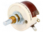 Potentiometer: shaft | single turn | 75&Omega; | 25W | 6.35mm | wirewound
