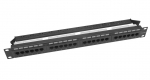 Kommutatsioonipaneel CAT5E UTP 19" 24 porti (Patch paneel), 1U