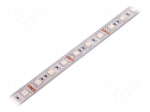 LED tape | RGB | 5050 | 12V | LED/m: 60 | 120&deg; | IP65 | 14.4W/m | 900lm