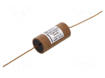 Capacitor: copper-polypropylene-paper | 0.1uF | 600VDC | &plusmn;5% | 0.0035