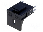Fuse drawer | IEC 60320 | 2x fuse | fuse: 5x20mm,not included