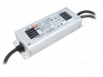Power supply: switched-mode | LED | 74.9W | 53&divide;107VDC | 350&divide;700mA
