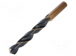 Drill bit | for metal | &Oslash;: 11/16",17,46mm | L: 191mm | HSS