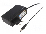 Power supply: switching | mains,plug-in | 12VDC | 5A | 60W | 87% | black