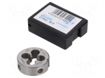 Threading die | M8 | 1.25 | &Oslash;: 25mm | Thk: 9mm | high speed steel | 6g