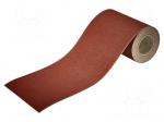 Cleaning cloth: sandpaper | Granularity: 120 | Mounting: bur | L: 4m