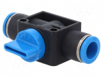 Shutoff valve | -0.95&divide;10bar | 780l/min | &Oslash;out: 10mm | &Oslash;in: 10mm | 0&divide;60&deg;C
