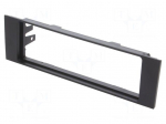 Radio frame | Audi | 1 DIN | black