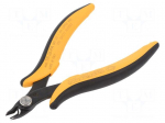 Pliers | cutting,miniature,curved | 132mm | with small chamfer