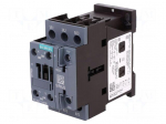 Contactor: 3-pole | NO x3 | Auxiliary contacts: NO + NC | 110VAC | 32A