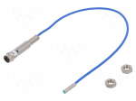 Sensor: inductive | OUT: PNP / NO | 0&divide;0.8mm | 10&divide;30VDC | &Oslash;3 | 0.2m | IP67