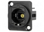 Connector: fiber optic | coupler | Toslink socket,both sides | FT