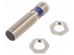 Sensor: inductive | OUT: PNP / NO | 0&divide;2mm | 12&divide;24VDC | M12 | IP67 | 200mA