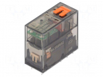 Relay: industrial | DPDT | Ucoil: 230VAC | 8A/250VAC | 8A/250VDC