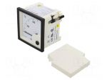 Voltmeter | on panel | VAC: 0&divide;500V | Class: 1.5 | True RMS | 50&divide;60Hz