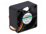 Fan: DC | axial | 12VDC | 30x30x15mm | 10.14m3/h | 27dBA | Vapo | 9500rpm