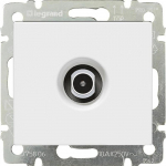 PRISE TV SIMPLE 2400MHZ BLANC