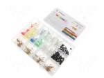 Diode: LED-kit | THT | 3mm,5mm | 560pcs | 1.8&divide;2.4/2.7&divide;3.4VDC | 20mA | 30&deg;