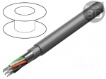 Wire | Pro-Tekt | 8x16AWG | Al-PET-Al foil,tinned copper braid | PVC