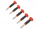 Tools set: punches | 5pcs.